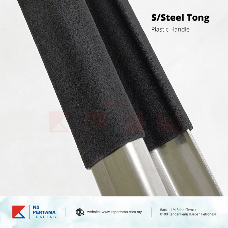 Stainless Steel Tong Plastic Handle