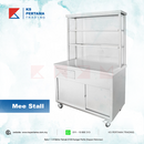 42in Mee Stall Glass Display with 2 shelf