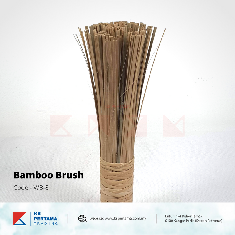 Bamboo Wok Brush Kitchen HV