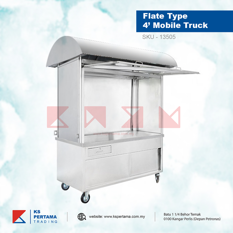 Stainless Steel Mobile Kiosks