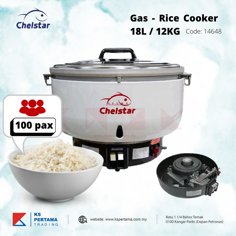 Rice Cooker Gas /  Chelstar