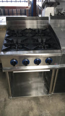 Open Burner 4 Burner Kwali Range / GBR-4