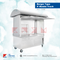 Stainless Steel Mobile Kiosk / Burger Type