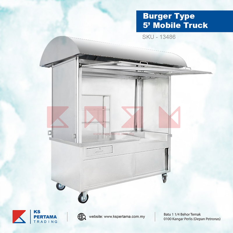 Stainless Steel Mobile Kiosks