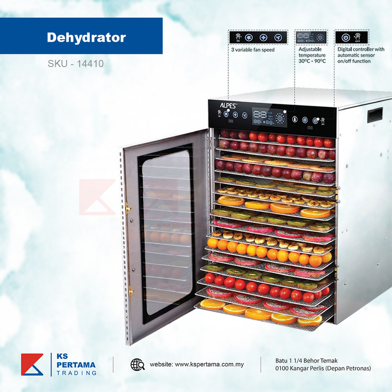 Food Dehydrator - 16 Tray