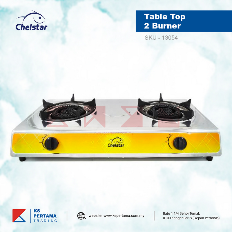 Black HV Stove Burner Table Top - CHS