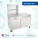 Stall Burger Counter 48in