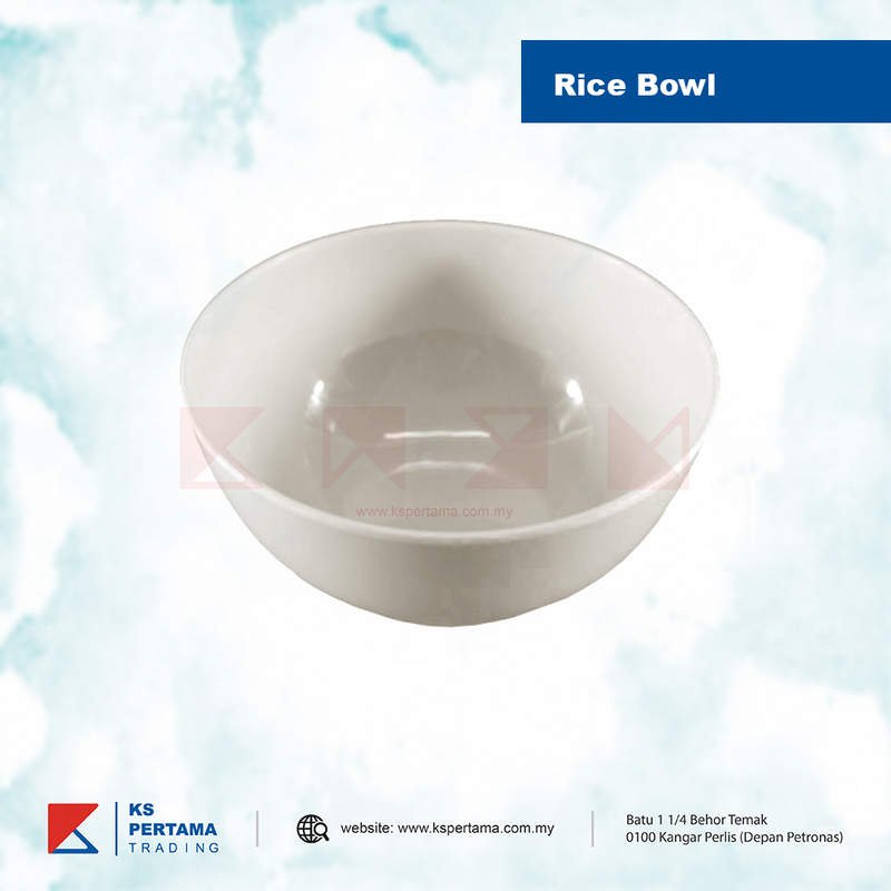 Rice Bowl / Round / (12 / Pack) / GWare