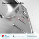 Stainless Steel Ellipse Sink / 006000B / Rubysteel