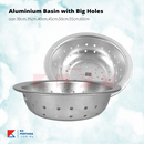 Aluminium Basin with Big Holes