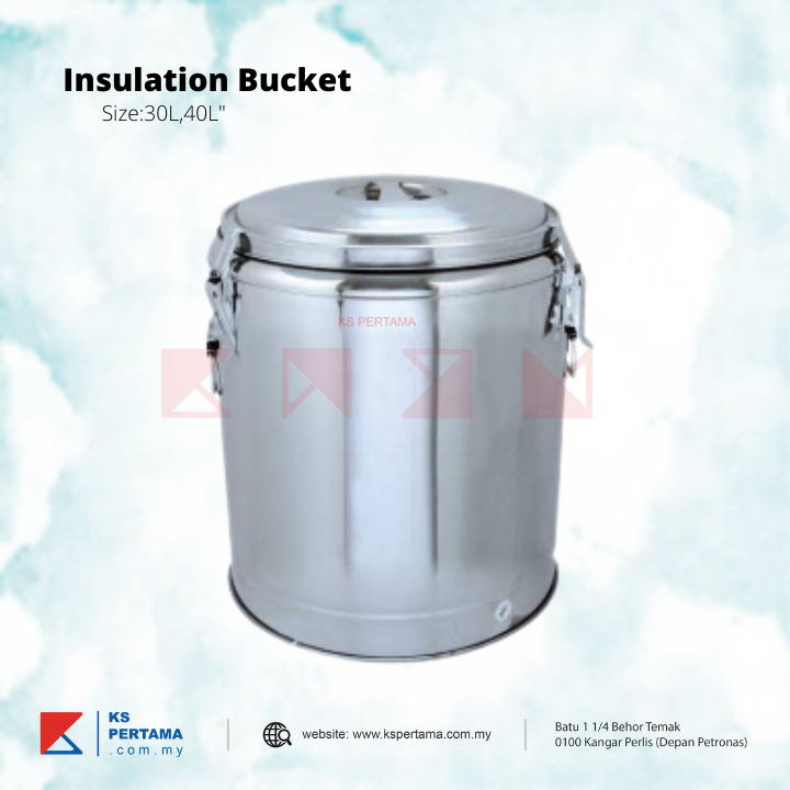 Insulation Bucket 30L / 40L / TS7530 / Rubysteel