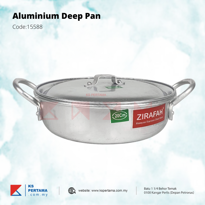 Aluminium Deep Pan Zirafah