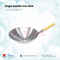 Deep Shape Single Handle Iron Wok