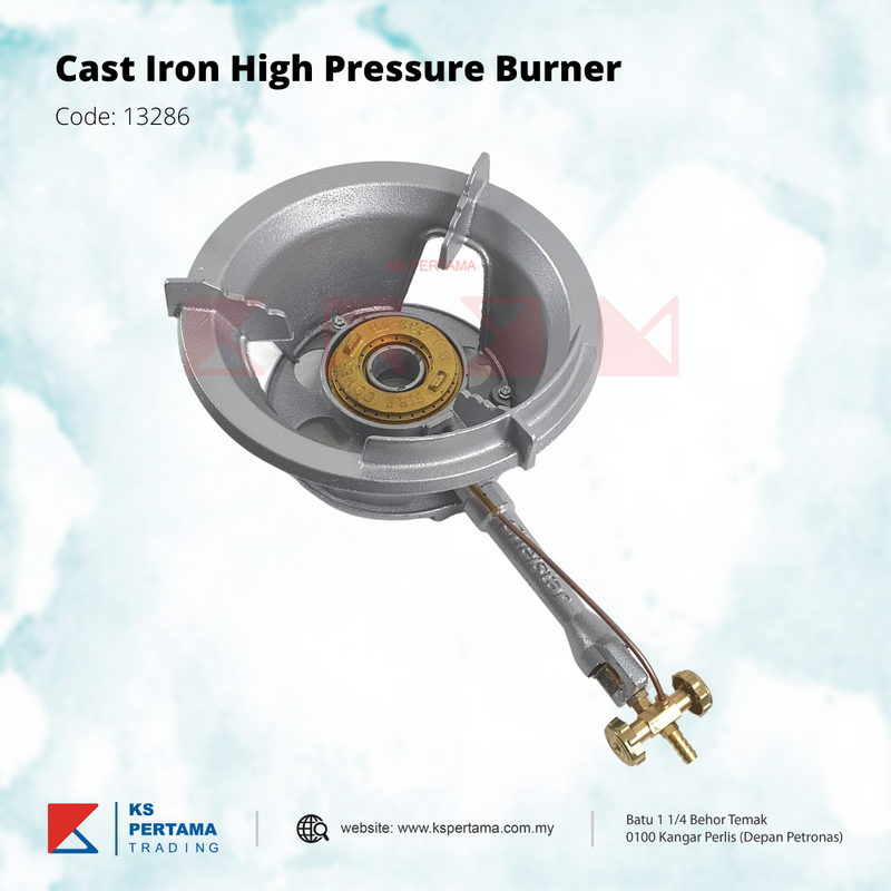 Burner High Pressure Cast Iron Burner 308