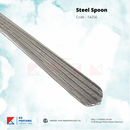 Spoon stainless steel - Flat Design (12 / packs)